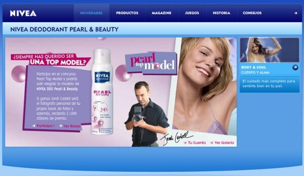 diseño web pearl and beauty