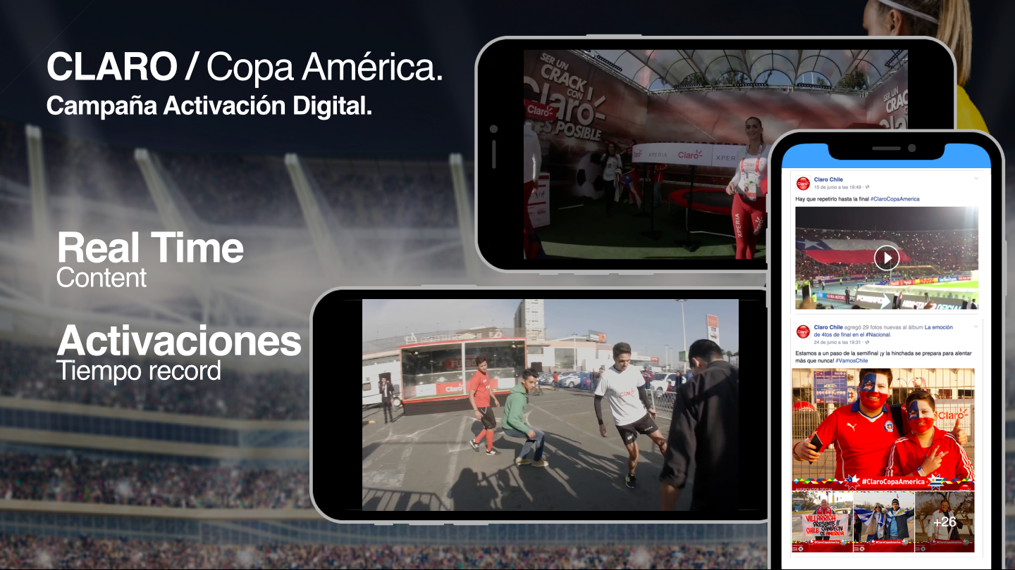 Activación Digital Claro Copa América